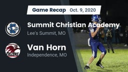 Recap: Summit Christian Academy vs. Van Horn  2020