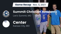 Recap: Summit Christian Academy vs. Center  2021