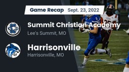 Recap: Summit Christian Academy vs. Harrisonville  2022