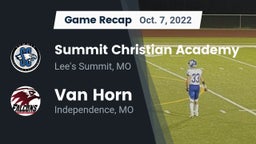 Recap: Summit Christian Academy vs. Van Horn  2022
