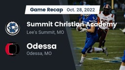 Recap: Summit Christian Academy vs. Odessa  2022