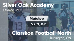 Matchup: Silver Oak Academy vs. Clarskon Football North 2016