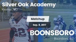 Matchup: Silver Oak Academy vs. BOONSBORO 2017