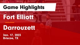 Fort Elliott  vs Darrouzett  Game Highlights - Jan. 17, 2023