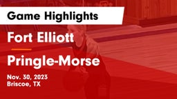 Fort Elliott  vs Pringle-Morse Game Highlights - Nov. 30, 2023