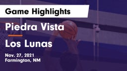 Piedra Vista  vs Los Lunas  Game Highlights - Nov. 27, 2021