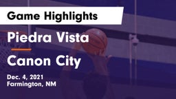 Piedra Vista  vs Canon City  Game Highlights - Dec. 4, 2021