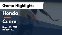Hondo  vs Cuero  Game Highlights - Sept. 15, 2020