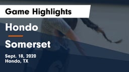 Hondo  vs Somerset  Game Highlights - Sept. 18, 2020