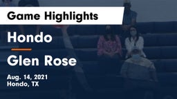 Hondo  vs Glen Rose Game Highlights - Aug. 14, 2021