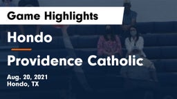Hondo  vs Providence Catholic Game Highlights - Aug. 20, 2021