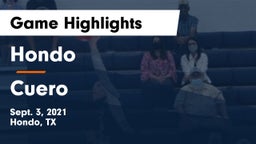 Hondo  vs Cuero  Game Highlights - Sept. 3, 2021