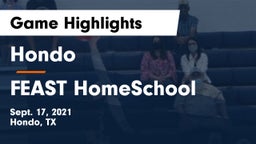 Hondo  vs FEAST HomeSchool Game Highlights - Sept. 17, 2021