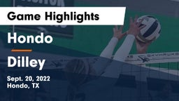 Hondo  vs Dilley Game Highlights - Sept. 20, 2022