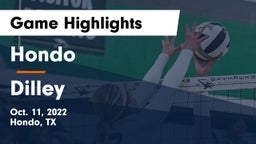 Hondo  vs Dilley Game Highlights - Oct. 11, 2022