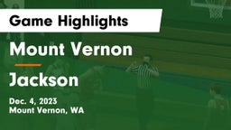 Mount Vernon  vs Jackson  Game Highlights - Dec. 4, 2023