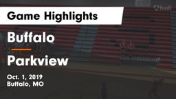 Buffalo  vs Parkview Game Highlights - Oct. 1, 2019