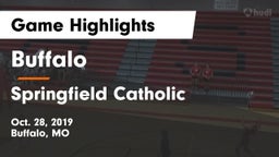 Buffalo  vs Springfield Catholic  Game Highlights - Oct. 28, 2019