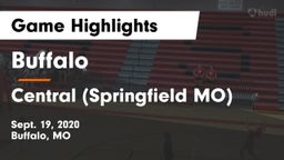 Buffalo  vs Central  (Springfield MO) Game Highlights - Sept. 19, 2020