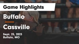 Buffalo  vs Cassville  Game Highlights - Sept. 25, 2023