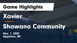 Xavier  vs Shawano Community  Game Highlights - Dec. 1, 2020