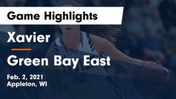 Xavier  vs Green Bay East  Game Highlights - Feb. 2, 2021