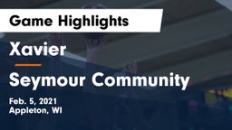Xavier  vs Seymour Community  Game Highlights - Feb. 5, 2021
