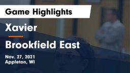 Xavier  vs Brookfield East  Game Highlights - Nov. 27, 2021