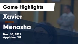 Xavier  vs Menasha  Game Highlights - Nov. 30, 2021