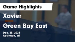 Xavier  vs Green Bay East  Game Highlights - Dec. 23, 2021