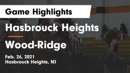 Hasbrouck Heights  vs Wood-Ridge  Game Highlights - Feb. 26, 2021