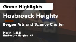 Hasbrouck Heights  vs Bergen Arts and Science Charter Game Highlights - March 1, 2021