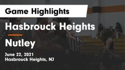 Hasbrouck Heights  vs Nutley  Game Highlights - June 22, 2021