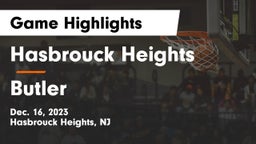 Hasbrouck Heights  vs Butler  Game Highlights - Dec. 16, 2023
