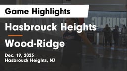 Hasbrouck Heights  vs Wood-Ridge  Game Highlights - Dec. 19, 2023