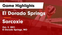 El Dorado Springs  vs Sarcoxie  Game Highlights - Oct. 2, 2021