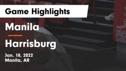 Manila  vs Harrisburg  Game Highlights - Jan. 18, 2022