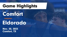 Comfort  vs Eldorado  Game Highlights - Nov. 30, 2023