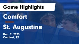 Comfort  vs St. Augustine   Game Highlights - Dec. 9, 2023