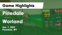 Pinedale  vs Worland  Game Highlights - Jan. 7, 2023