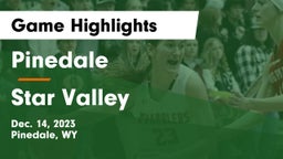 Pinedale  vs Star Valley  Game Highlights - Dec. 14, 2023