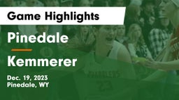 Pinedale  vs Kemmerer  Game Highlights - Dec. 19, 2023