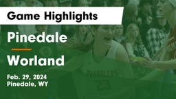 Pinedale  vs Worland Game Highlights - Feb. 29, 2024