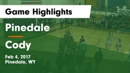 Pinedale  vs Cody  Game Highlights - Feb 4, 2017