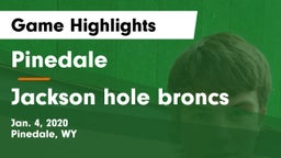 Pinedale  vs Jackson hole broncs Game Highlights - Jan. 4, 2020