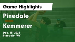 Pinedale  vs Kemmerer  Game Highlights - Dec. 19, 2023