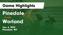 Pinedale  vs Worland Game Highlights - Jan. 6, 2024
