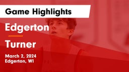 Edgerton  vs Turner  Game Highlights - March 2, 2024