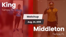 Matchup: King  vs. Middleton  2018