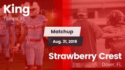 Matchup: King  vs. Strawberry Crest  2018